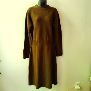 Uniqlo U Wool Midi Sweater Dress M
